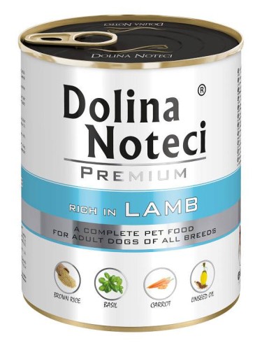 Dolina Noteci premium adult z jagnięciną 800g