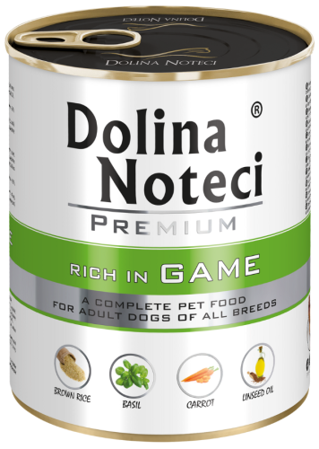 Dolina Noteci premium adult z dziczyzną 800g
