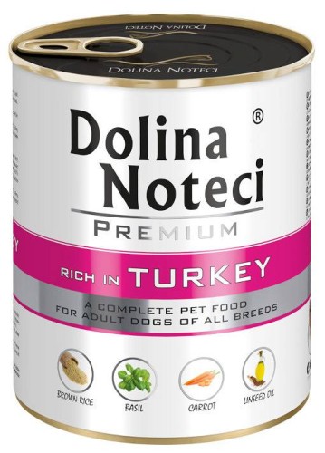 Dolina Noteci premium adult z indykiem 800g