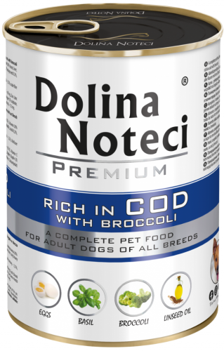 Dolina Noteci premium adult z dorszem 400g