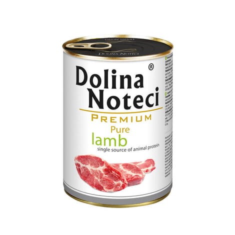 Dolina Noteci Pure Jagnięcina 400 g – monoproteinowa mokra karma dla psa