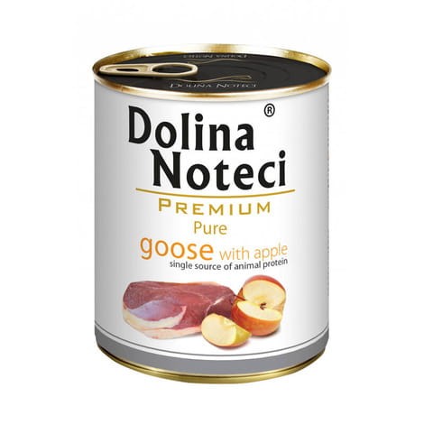 Dolina Noteci Pure Gęś 800 g – monoproteinowa mokra karma dla psa