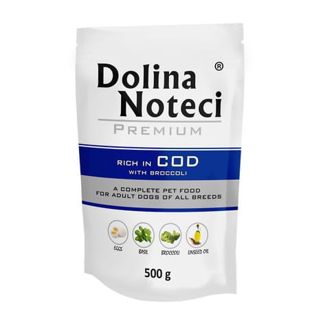 Dolina Noteci Dorsz 500 g – mokra karma dla psa