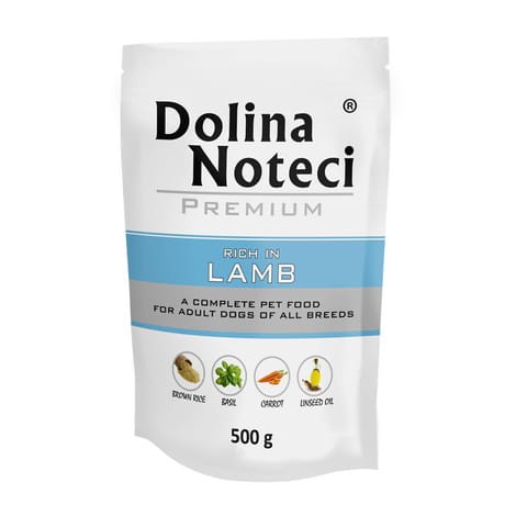 Dolina Noteci Jagnięcina 500 g – mokra karma dla psa