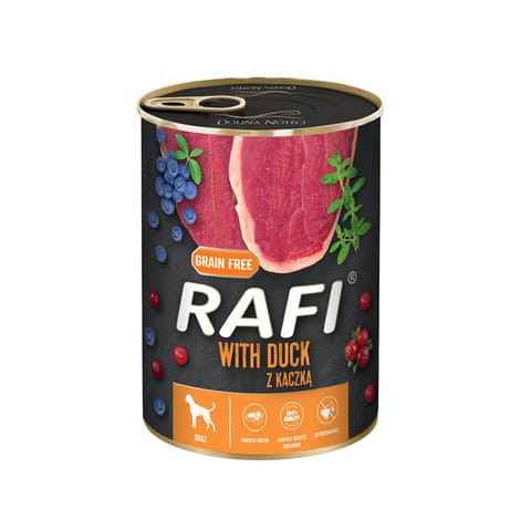Rafi Kaczka 400 g – mokra karma dla dorosłych psów