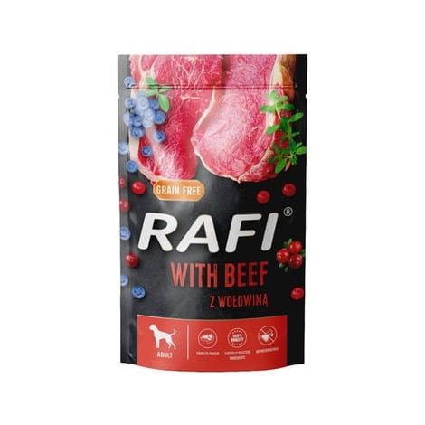 Rafi Wołowina 500 g – mokra karma dla dorosłych psów