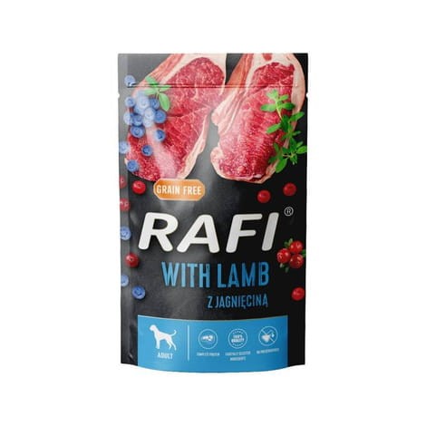 Rafi Jagnięcina 500 g – mokra karma dla dorosłych psów
