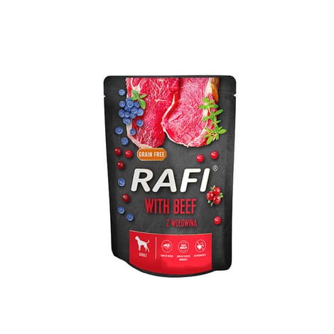 Rafi Wołowina 300 g – mokra karma dla dorosłych psów