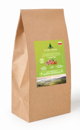 Leśna Polana jagnięcina z miętą i batatami dla małych ras 6kg