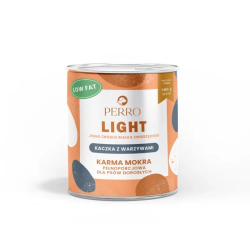 Perro Kaczka z warzywami 400g - monoproteinowa karma light dla psa