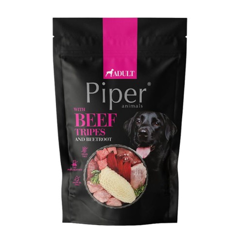 Piper Animals Żołądki wołowe z burakiem 500g – mokra karma dla psa