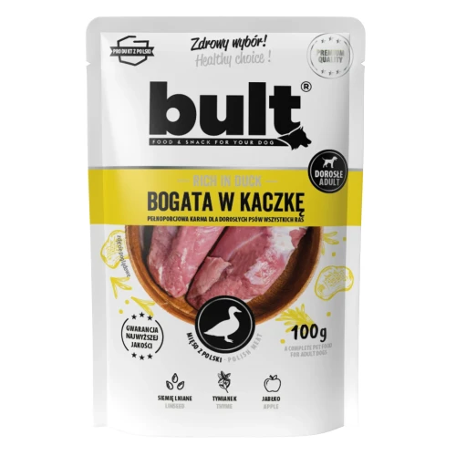 BULT kaczka 500g – mokra karma dla psa