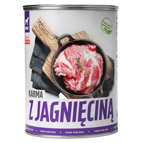 TufTuf Jagnięcina 800g - mokra karma dla dorosłego psa