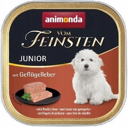 Animonda vom Feinsten Adult Wątróbka drobiowa 150g - pasztet dla szczeniąt