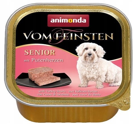 Animonda vom Feinsten Adult Serca indycze 150g - pasztet dla psa seniora
