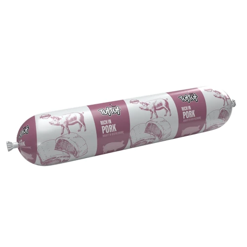TufTuf baton wieprzowy 900g - mokra karma dla dorosłego psa 