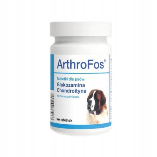 DOLFOS ArthroFos 90 tabl. glukozamina i chondroityna - suplement na stawy dla psa