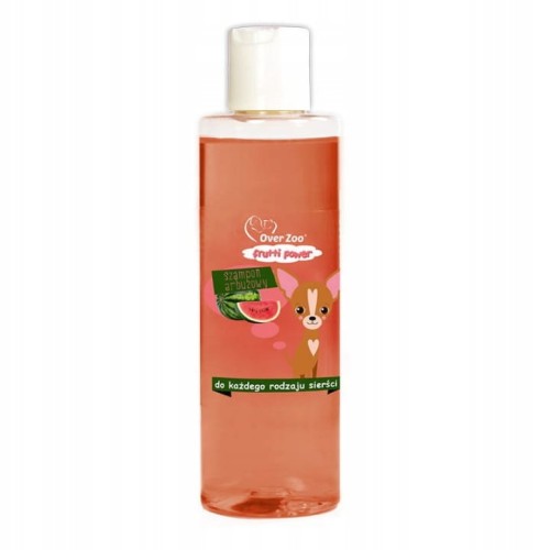 Over Zoo Frutti Power szampon arbuzowy do każdego rodzaju sierści 200ml
