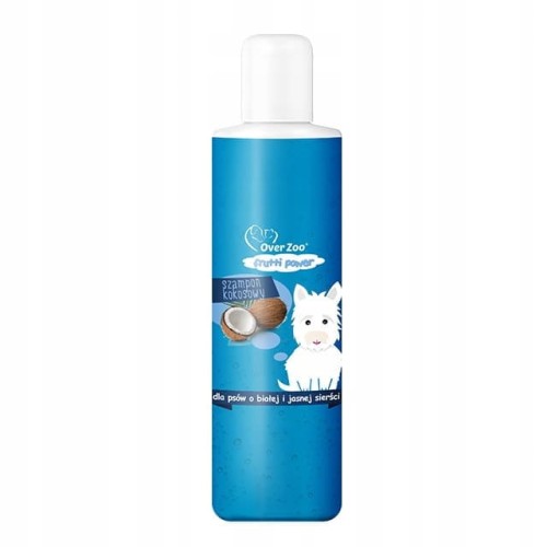 Over Zoo Frutti Power szampon kokosowy dla psów o białej i jasnej sierści 200ml