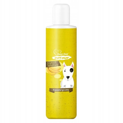 Over Zoo Frutti Power szampon bananowy dla psów o wrażliwej skórze 200ml
