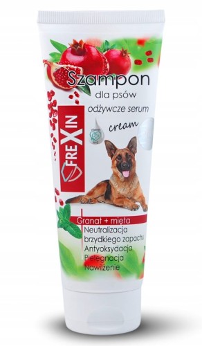 FREXIN Szampon Dla Psa Zapach Serum Neutralizujący Zapach granat + mięta 220g