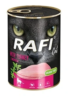 RAFI Cat indyk 400g - mokra karma dla kota
