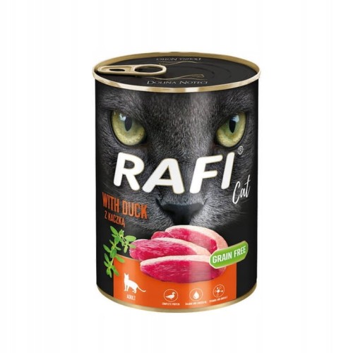 RAFI Cat kaczka 400g - mokra karma dla kota