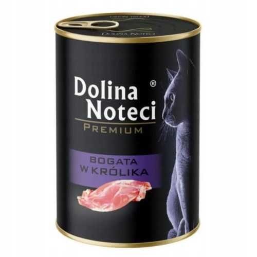 Dolina Noteci bogata w królika 400g - mokra karma dla kota