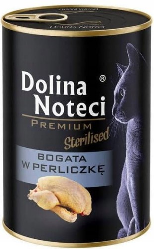 Dolina Noteci bogata w perliczkę 400g - mokra karma dla sterylizowanego kota 