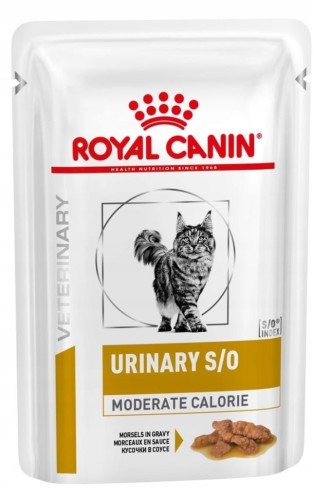 Royal Canin adult URINARY S/0 moderate calorie w sosie 85g- saszetka mokra karma dla kotów