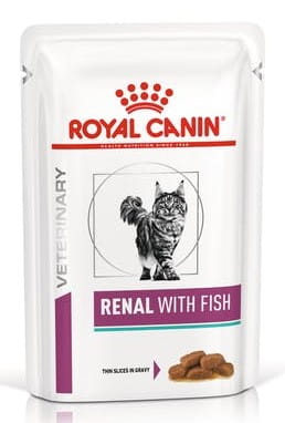 Royal Canin adult RENAL ryba w sosie 85g- saszetka mokra karma dla kotów